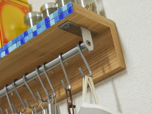 無印良品にハンガー取り付け