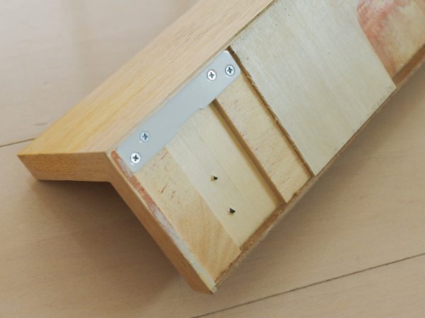 無印良品にハンガー取り付け