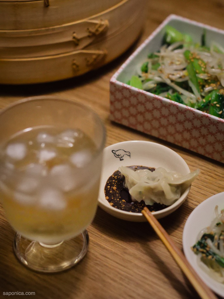 蒸し餃子とミード